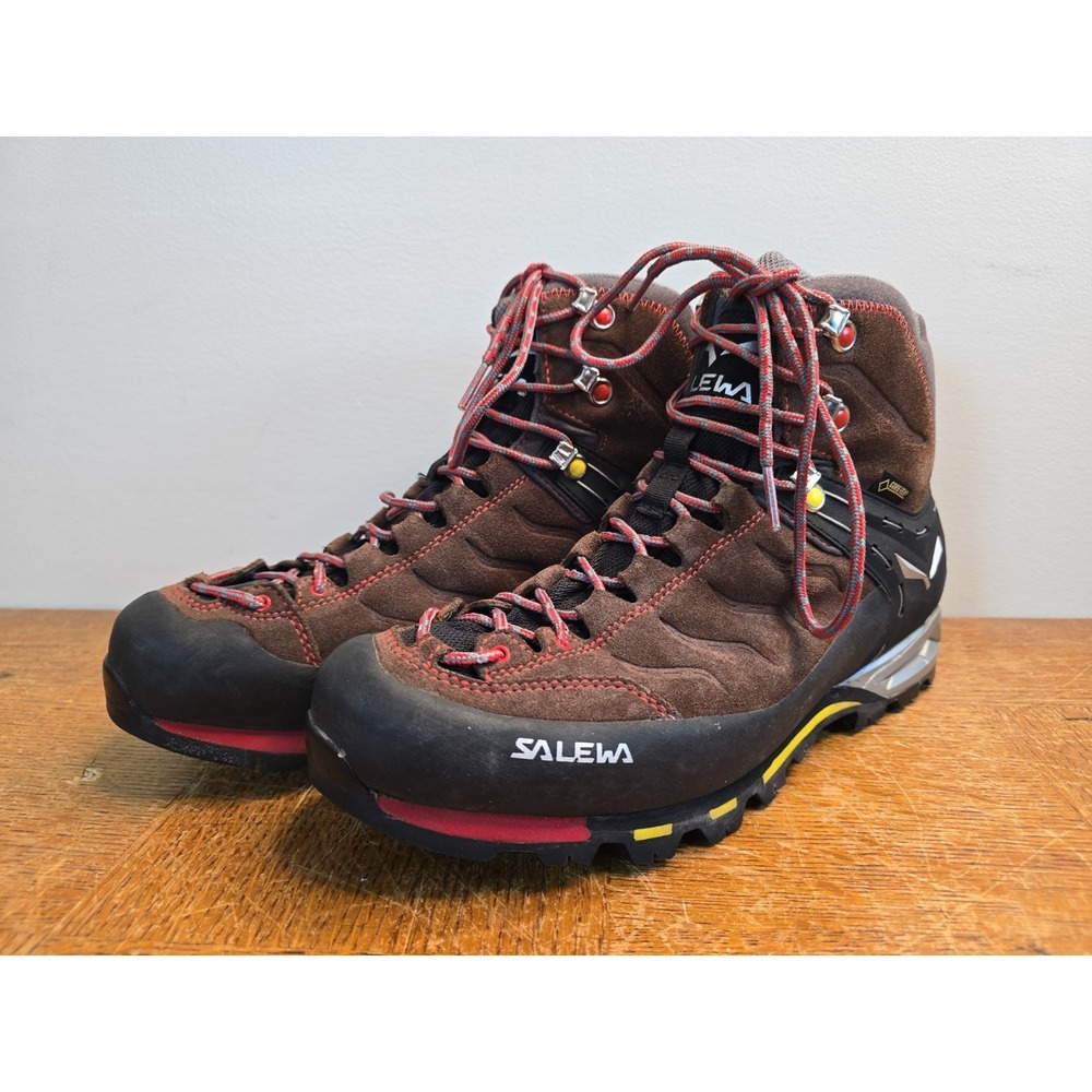 Salewa MS MTN Trainer Mid GTX Hiking Boots Mens Size 9.5 - Narrow Fit - Gore-tex